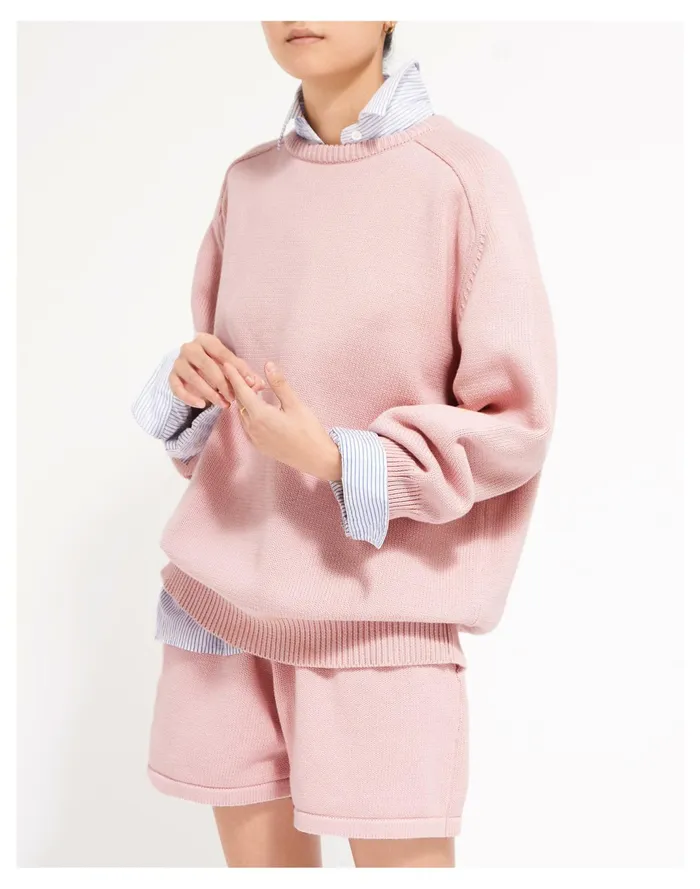 Women DEMY BY DEMYLEE Jude Sweater Pink Madewell Sweaters