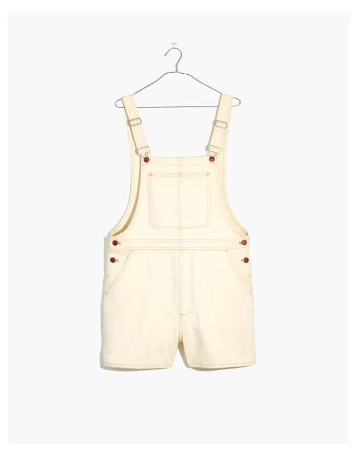 Women Denim Corsica Short Overalls In Vintage Canvas Wash Vintage Canvas Madewell Shorts Women Denim Corsica Short Overalls In Vintage Canvas Wash Vintage Canvas Madewell Shorts