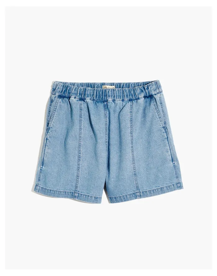 Women Denim Easy Pull On Shorts In Rathmore Wash Rathmore Wash Madewell Shorts Women Denim Easy Pull On Shorts In Rathmore Wash Rathmore Wash Madewell Shorts