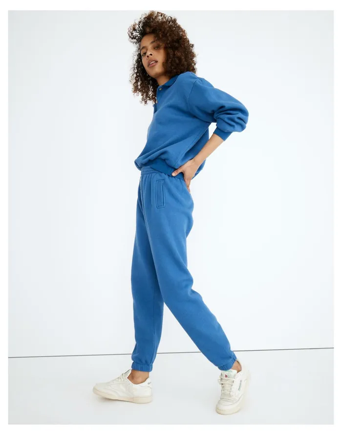 Women Donni Vintage Fleece Jogger Sweatpants Blueberry Madewell Sweatshirts and Sweatpants Women Donni Vintage Fleece Jogger Sweatpants Blueberry Madewell Sweatshirts and Sweatpants