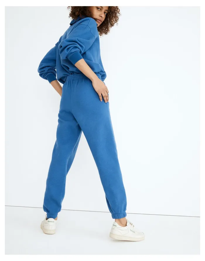 Women Donni Vintage Fleece Jogger Sweatpants Blueberry Madewell Sweatshirts and Sweatpants Women Donni Vintage Fleece Jogger Sweatpants Blueberry Madewell Sweatshirts and Sweatpants