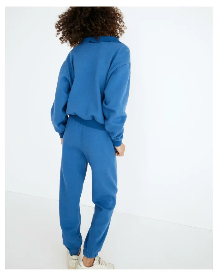 Women Donni Vintage Fleece Polo Sweatshirt Blueberry Madewell Sweatshirts and Sweatpants Women Donni Vintage Fleece Polo Sweatshirt Blueberry Madewell Sweatshirts and Sweatpants