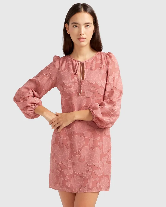 Women Dresses Belle and Bloom Kiss The Stars Dress 8211 Dusty Rose