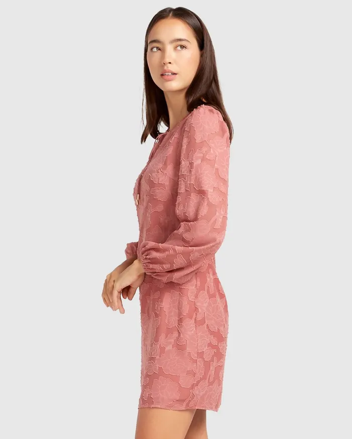Women Dresses Belle and Bloom Kiss The Stars Dress 8211 Dusty Rose