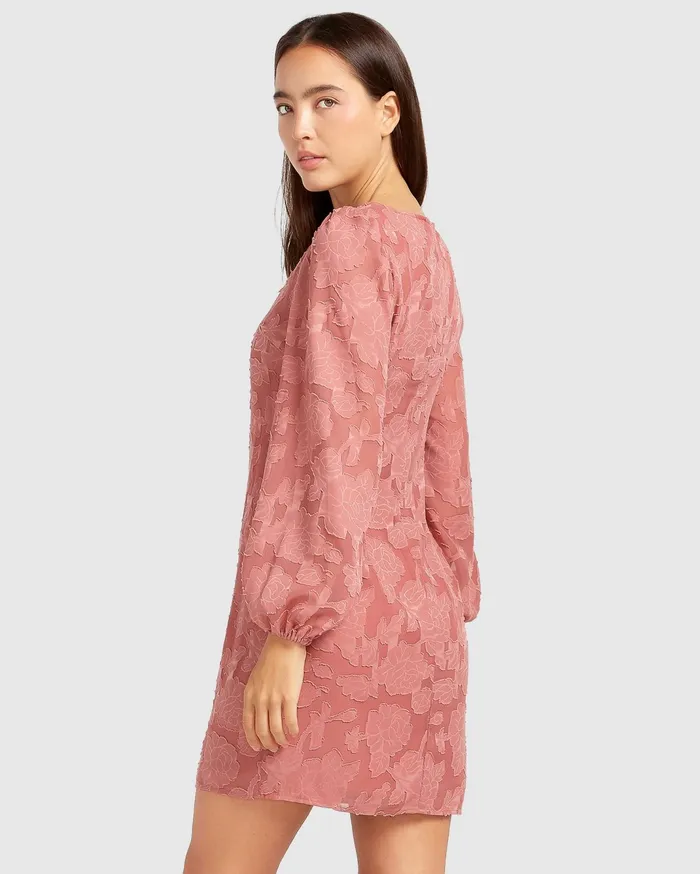 Women Dresses Belle and Bloom Kiss The Stars Dress 8211 Dusty Rose