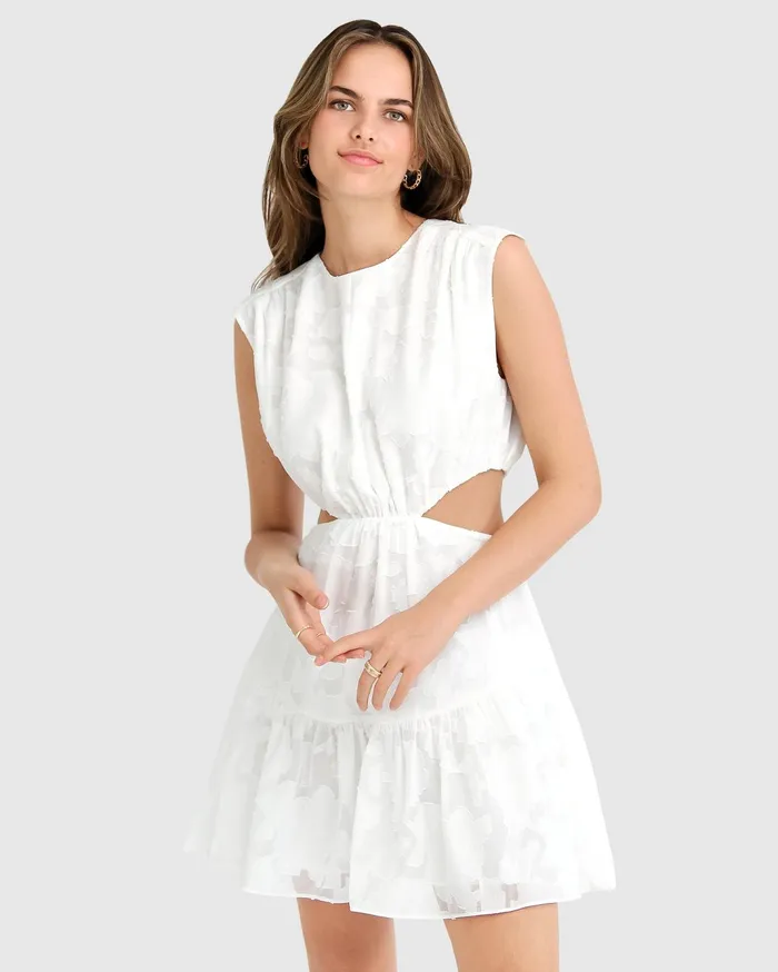 Women Dresses Belle and Bloom Lovesick Mini Dress 8211 White