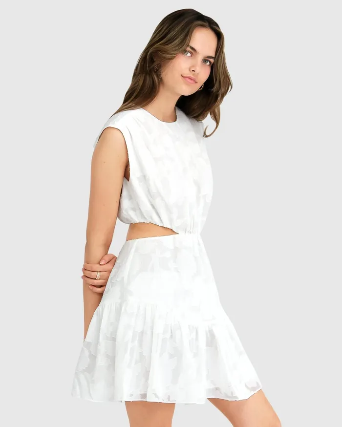 Women Dresses Belle and Bloom Lovesick Mini Dress 8211 White
