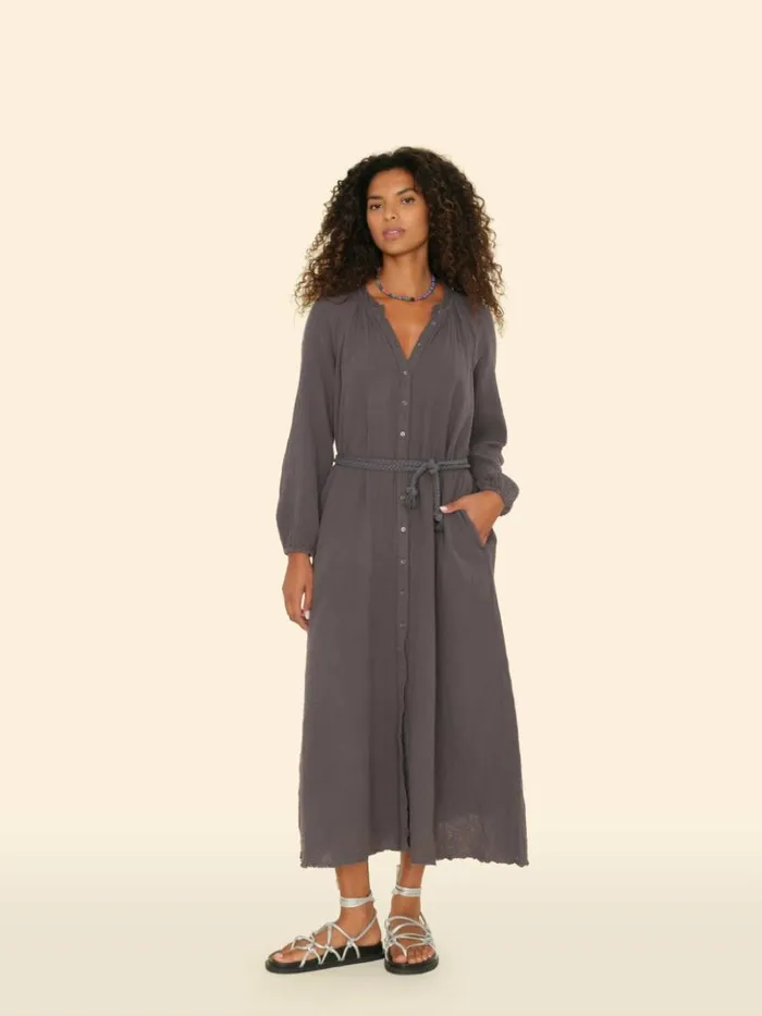 Women Dresses Xirena Charcoal Andrea Dress