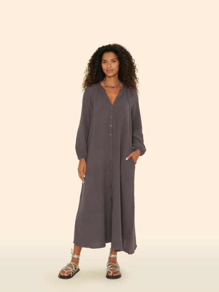 Women Dresses Xirena Charcoal Andrea Dress