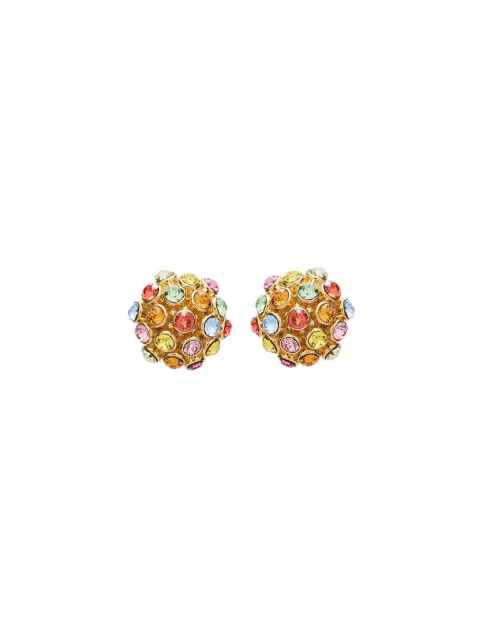 Women Earrings Oscar De La Renta Sputnik Earrings Rainbow
