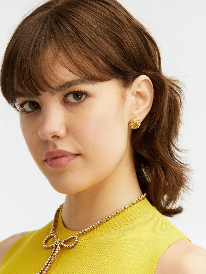 Women Earrings Oscar De La Renta Sputnik Earrings Rainbow Women Earrings Oscar De La Renta Sputnik Earrings Rainbow