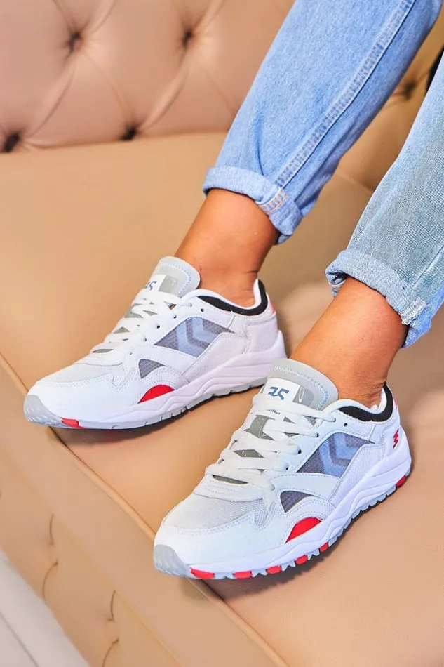 Women Edmonton 3s Leather Trainers In White Hummel 8211 208367 White Brentiny Paris Sneakers