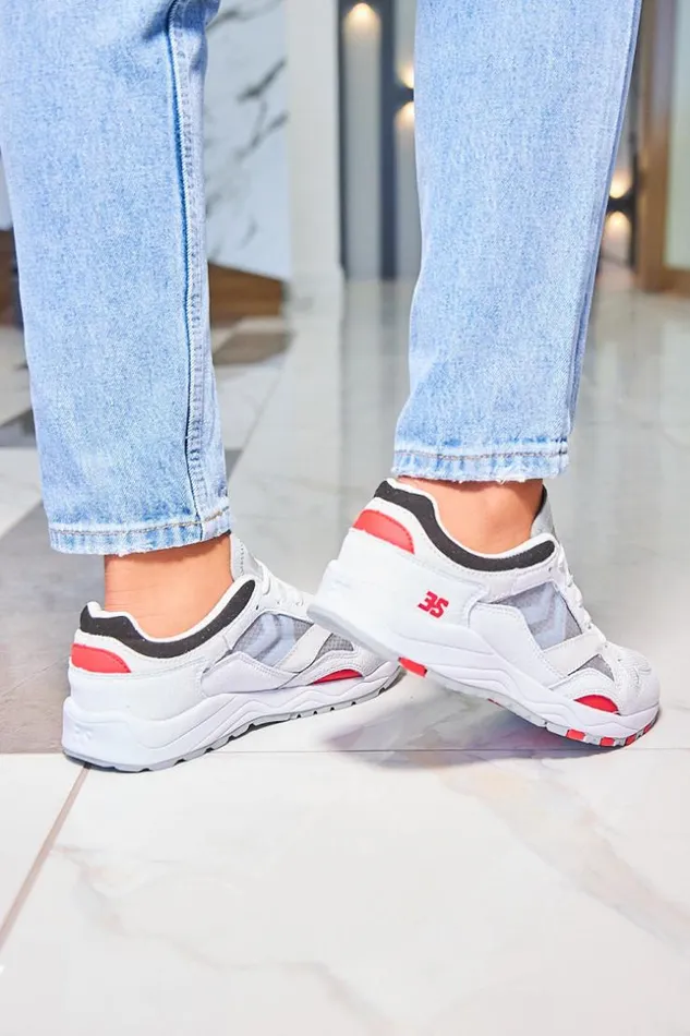 Women Edmonton 3s Leather Trainers In White Hummel 8211 208367 White Brentiny Paris Sneakers