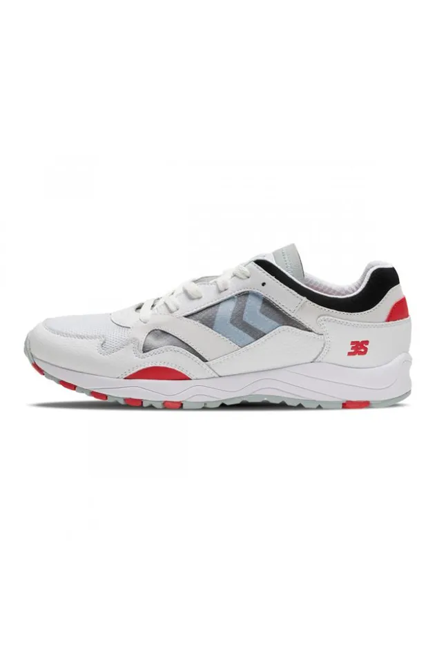 Women Edmonton 3s Leather Trainers In White Hummel 8211 208367 White Brentiny Paris Sneakers