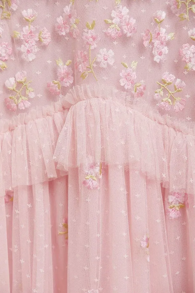 Women Embroidered Dresses Needle and Thread Evening Primrose Ballerina Dress Pink Women Embroidered Dresses Needle and Thread Evening Primrose Ballerina Dress Pink