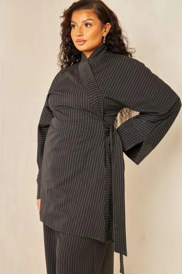Women Ensemble 2 Pices Blazer Pantalon Noir Black Brentiny Paris Pants