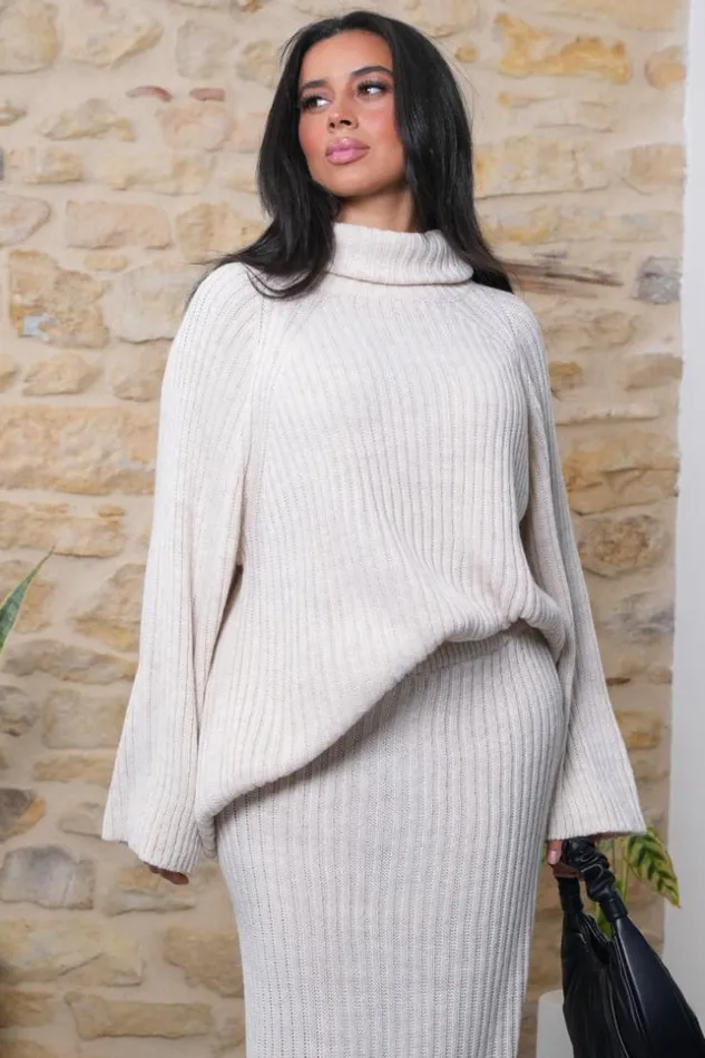 Women Ensemble 2 Pices Pull Jupe En Maille Beige Beige Brentiny Paris White Tops Women Ensemble 2 Pices Pull Jupe En Maille Beige Beige Brentiny Paris White Tops