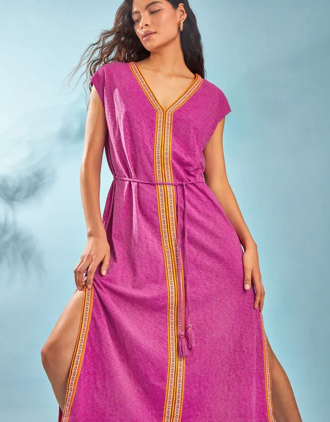 Women Estela Jersey Kaftan Pink Monsoon Beachwear and Swimwear