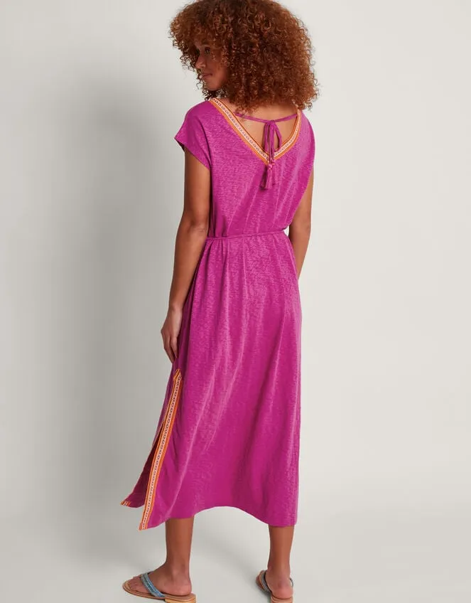 Women Estela Jersey Kaftan Pink Monsoon Beachwear and Swimwear