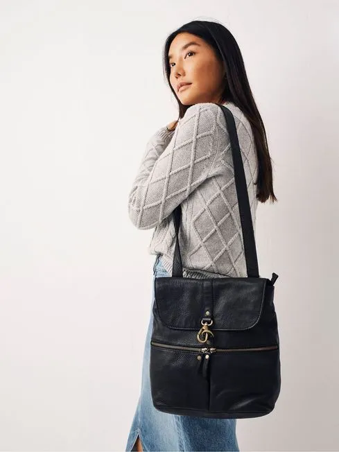 Women Fatface Bags and Wallets Black Multifunctional Pia Bag