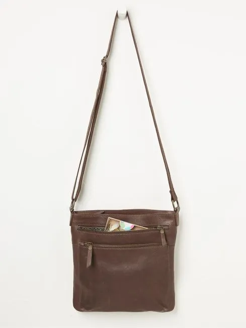 Women Fatface Bags and Wallets Brown The Allie CrossBody Bag
