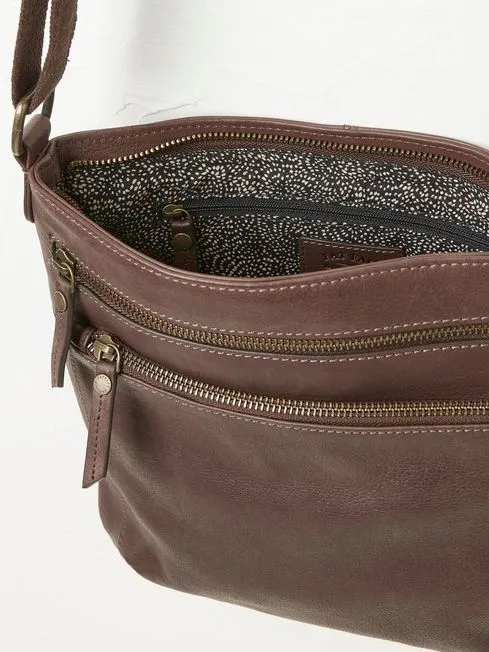 Women Fatface Bags and Wallets Brown The Allie CrossBody Bag