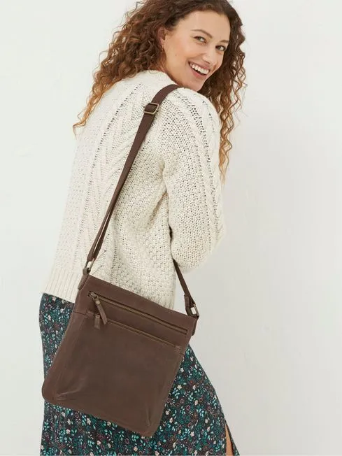 Women Fatface Bags and Wallets Brown The Allie CrossBody Bag