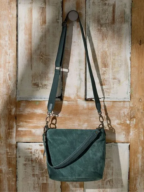 Women Fatface Bags and Wallets Green The Valletta Bag