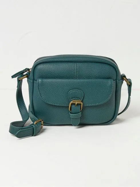 Women Fatface Bags and Wallets Vallie Green Crossbody Bag
