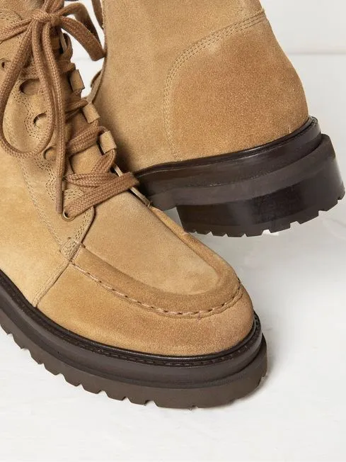 Women Fatface Boots Clover Brown Suede Apron Ankle Boots Women Fatface Boots Clover Brown Suede Apron Ankle Boots