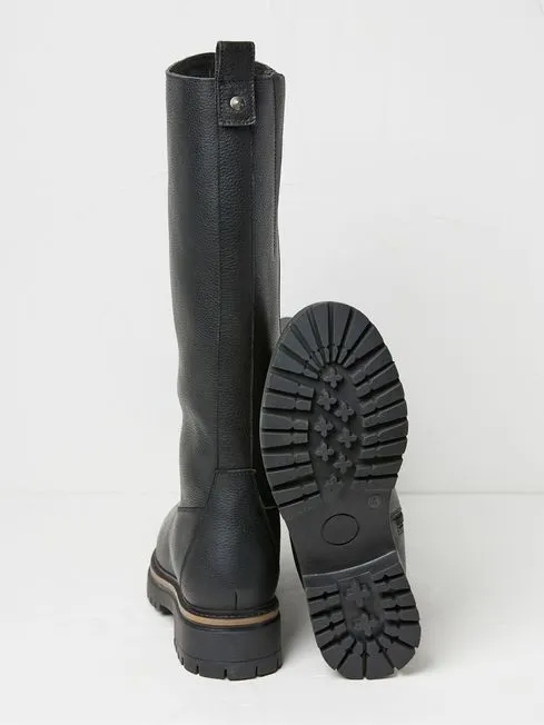Women Fatface Boots Emmy Black Riding Boots