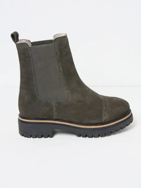 Women Fatface Boots Essie Grey Chelsea Boots