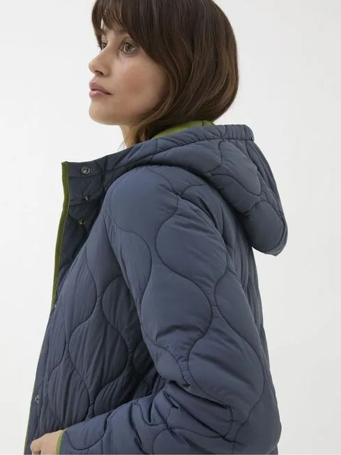 Women Fatface Coats and Jackets Mira Green Multiway Parka