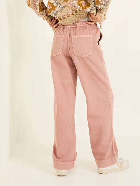 Women Fatface Pants and Leggings Ashby Pink Wide Leg 100 Cotton Trousers Women Fatface Pants and Leggings Ashby Pink Wide Leg 100 Cotton Trousers