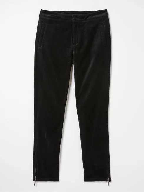 Women Fatface Pants and Leggings Black Isobelle Velvet Trousers Women Fatface Pants and Leggings Black Isobelle Velvet Trousers