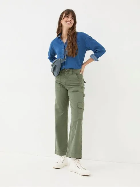 Women Fatface Pants and Leggings Leigh Green Carpenter Trousers Women Fatface Pants and Leggings Leigh Green Carpenter Trousers
