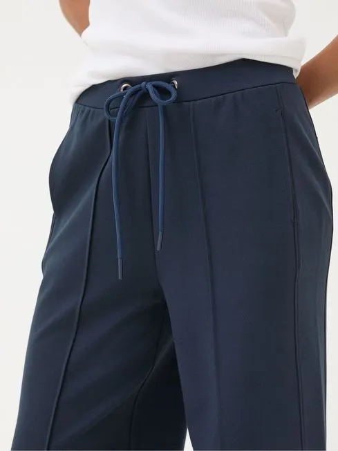Women Fatface Pants and Leggings Navy Ely Wide Leg Trousers Women Fatface Pants and Leggings Navy Ely Wide Leg Trousers