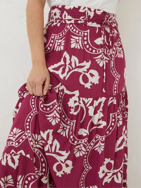 Women Fatface Skirts Purple Wallpaper Floral Maxi Skirt Women Fatface Skirts Purple Wallpaper Floral Maxi Skirt