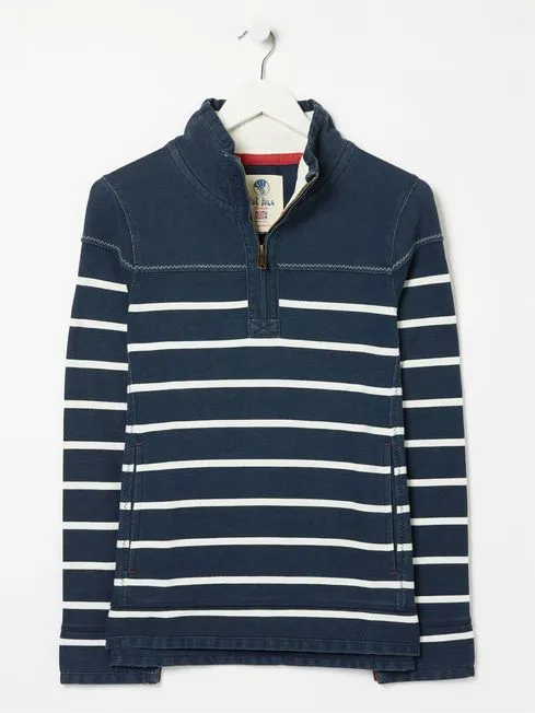 Women Fatface Sweatshirts and Hoodies Blue Airlie Classic Breton Sweatshirt Women Fatface Sweatshirts and Hoodies Blue Airlie Classic Breton Sweatshirt