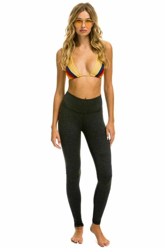 Women FULL LENGTH HIRISE BOLT LEGGINGS 8211 CHARCOAL BLUE Aviator Nation Leggings Women FULL LENGTH HIRISE BOLT LEGGINGS 8211 CHARCOAL BLUE Aviator Nation Leggings