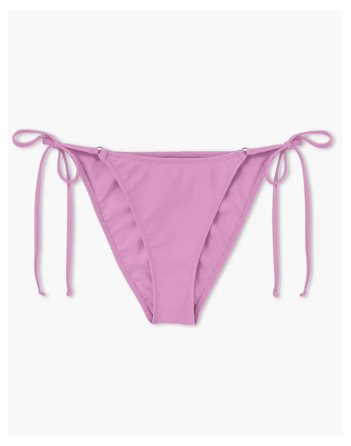 Women GALAMAAR Tie Brief Pink Madewell Swim Women GALAMAAR Tie Brief Pink Madewell Swim