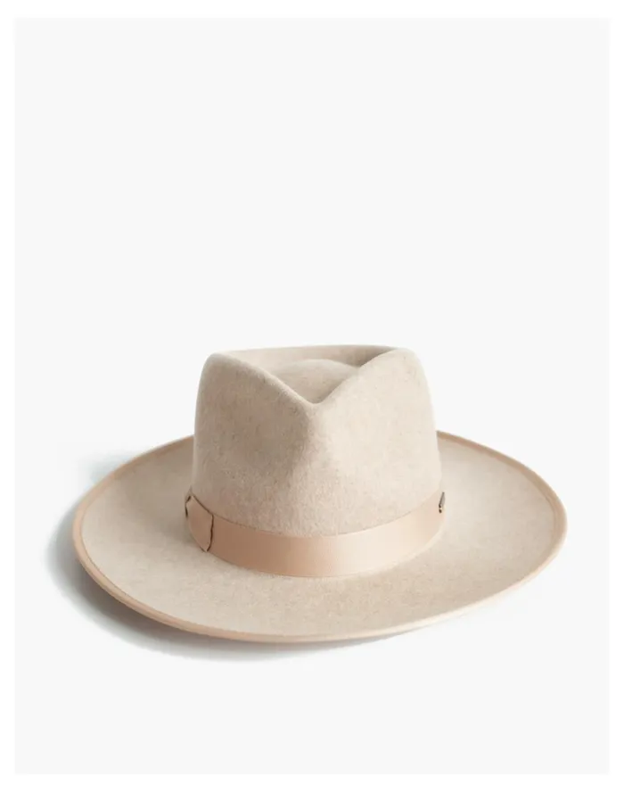 Women Gigi Pip Monroe Rancher Hat Oatmeal Madewell Hats