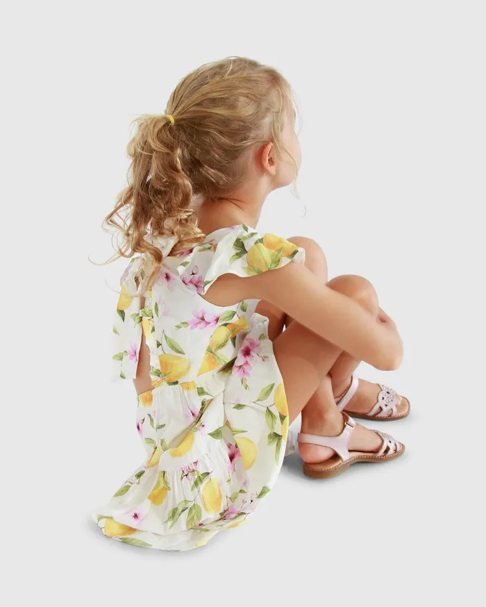 Women Girls Belle and Bloom Sunset Sakura Maxi Dress 8211 Sakura Orchard