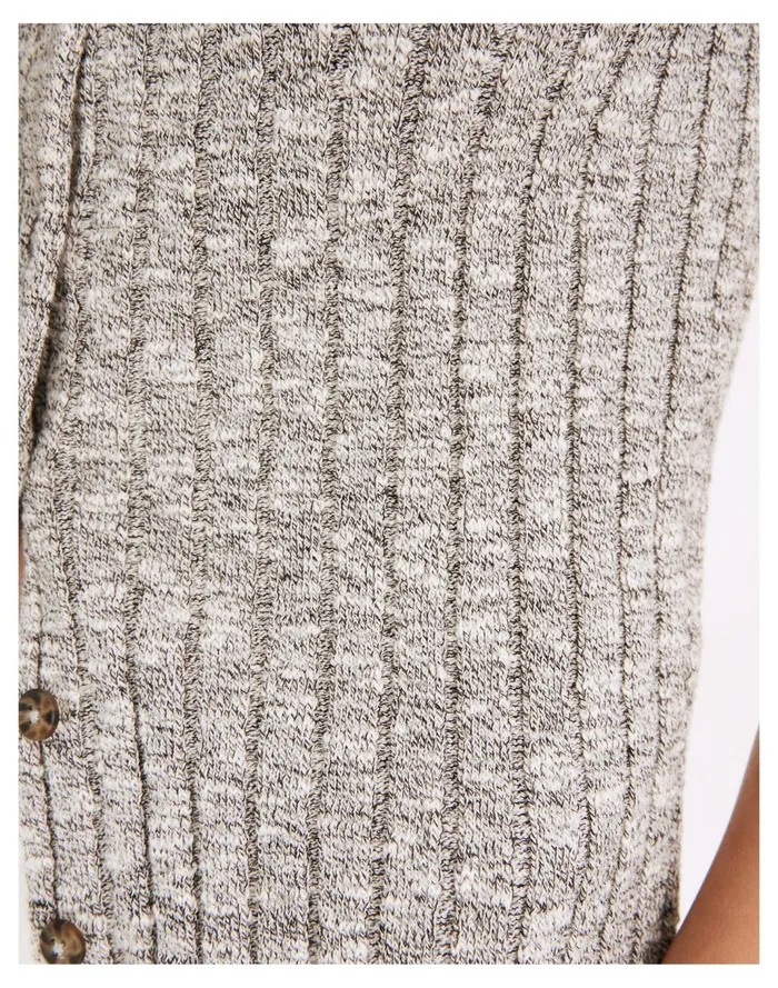 Women Glencrest Button Front Sweater Tee Marled Storm Madewell Sweaters Women Glencrest Button Front Sweater Tee Marled Storm Madewell Sweaters