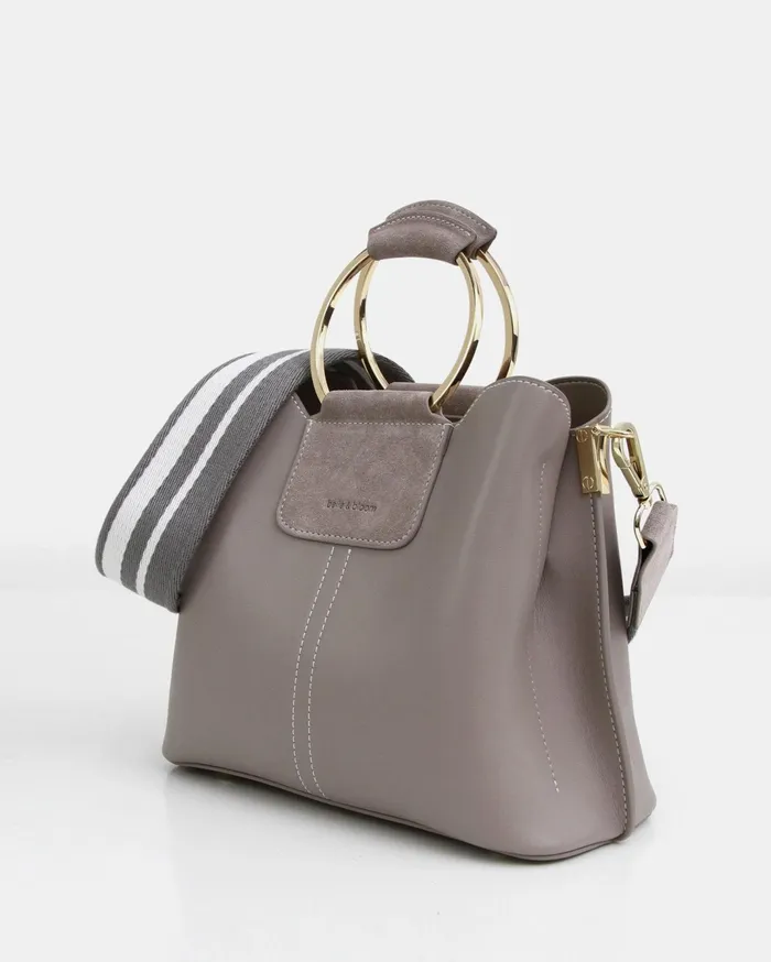 Women Handbags Belle and Bloom Twilight Leather CrossBody Bag 8211 Grey