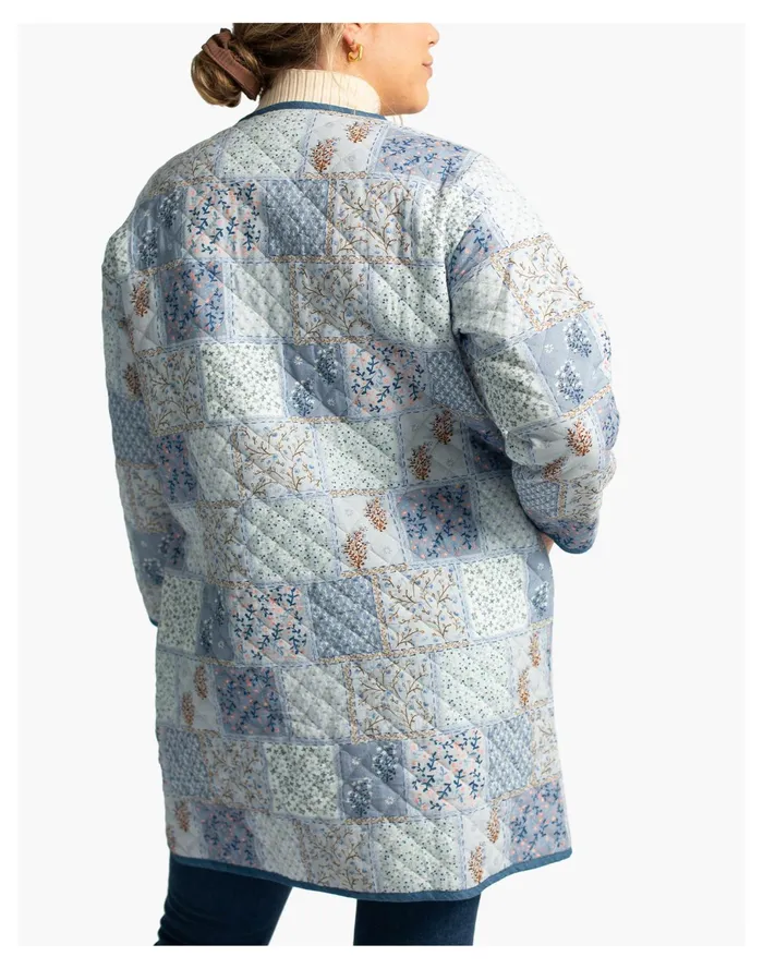 Women HarperSage Homebody Jacket Blue Multi Madewell Jackets Women HarperSage Homebody Jacket Blue Multi Madewell Jackets