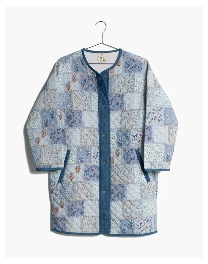 Women HarperSage Homebody Jacket Blue Multi Madewell Jackets Women HarperSage Homebody Jacket Blue Multi Madewell Jackets