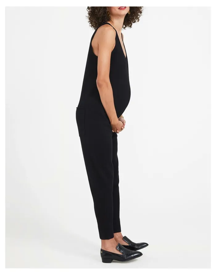 Women HATCH Collection Maternity Knit Onesie Jumpsuit Black Madewell Jumpsuits and Overalls Women HATCH Collection Maternity Knit Onesie Jumpsuit Black Madewell Jumpsuits and Overalls