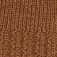 Women Hats and Scarves Victoria Beckham Logo Patch Beanie In Camel