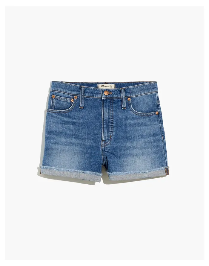 Women High Rise Denim Shorts In Lavista Wash Lavista Wash Madewell Shorts Women High Rise Denim Shorts In Lavista Wash Lavista Wash Madewell Shorts